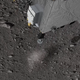 Artist’s rendition of OSIRIS-REx attempting to tag Bennu